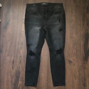 Torrid Bombshell Distressed Jeans